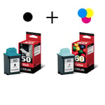 Afbeelding van Lexmark bundel 50(black) + 60(color) | LEXB-50-60