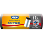 Afbeelding van Swirl vuilniszakken fixeerband voor pedaalemmers | 35 liter | 10 stuks | DIV6772443