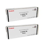 Afbeelding van Canon C-EXV14 Toner Cartridge Zwart 2 Stuks | CANB-C-EXV14