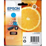 Afbeelding van Epson T3362 nr. 33XL inktcartridge cyaan hoge capaciteit (origineel) | EPST3362