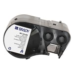 Afbeelding van Brady M5-120-499 nylonweefsel labels zwart op wit | 25,4 mm x 12,7 mm (origineel) | BRAM5-120-499
