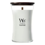 Afbeelding van Woodwick Large Hourglass geurkaars | White Tea & Jasmine | WO1095NA4780