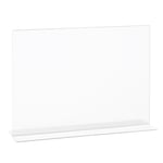 Afbeelding van Deflecto DE47701 folderhouder staand | A4 | polystyreen | transparant | T-voet | DE47701