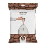 Afbeelding van Brabantia vuilniszakken | met trekband | Code L | 40-45 liter  | 40 stuks | BR737NA8645
