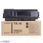 Afbeelding van Kyocera TK-18 toner cartridge zwart (origineel) | KYOTK18