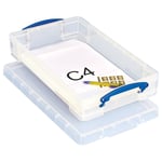Afbeelding van Really Useful Box opbergdoos | polypropyleen | transparant | 6 liter | UB6LC