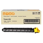 Afbeelding van Utax CK-8513Y (1T02RMAUT0) toner cartridge geel (origineel) | UTACK-8513Y