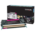 Afbeelding van Lexmark C746A1MG toner cartridge magenta (origineel) | LEXC746A1MG