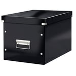 Afbeelding van Leitz 6108 grote opbergdoos | PP gelamineerd hardboard | zwart | LEI61080095