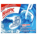Afbeelding van Harpic Fresh toiletblok | Blauw Water | 38 gram | 2 stuks | QC-HA-00025