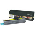 Afbeelding van Lexmark X925H2YG toner cartridge geel (origineel) | LEXX925H2YG