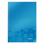 Afbeelding van Leitz 4627 WOW complete schrijfblok | A5 | gelinieerd | blauw | 90gr. | 80 vel | LEI46271036