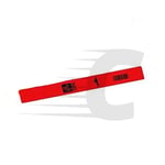 Afbeelding van Zebra Z-Band Direct 10006999-RK RED border 25mm x 279mm 1800 stuks (origineel) | ZEB10006999-RK