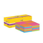 Afbeelding van 3M Post-it super sticky notes | 76 x 76 mm | assorti | 24 x 90 vel | 3M7100234515