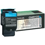Afbeelding van Lexmark C540H1CG toner cartridge cyaan (origineel) | LEXC540H1CG