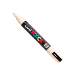 Afbeelding van POSCA PC-5M verfmarker | beige | ronde punt | 1,8 - 2,5 mm | POSPC5MBE
