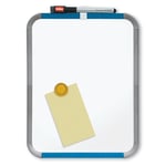 Afbeelding van Nobo QB05442ASTD slimline whiteboard | gelakt staal | magnetisch | wit | NOBQB05442ASTD