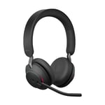 Afbeelding van Jabra Evolve2 65 Stereo UC + Link 380a headset | draadloos | zwart | JAB26599-989-999