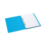 Afbeelding van Jalema Secolor map met schuifdeklijst | A4 | karton | blauw | 10 stuks | JAL3113502