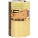 Afbeelding van 3M Scotch 550 plakband | transparant | 15 mm x 66 m | 10 rollen | 3M7100213177