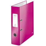 Afbeelding van Leitz 180 WOW ordner | A4 | karton | roze metallic | 80 mm | LEI10050023
