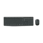 Afbeelding van Logitech MK235 toetsenbord en muis | draadloos | QWERTY | USB | grijs | LOG920-007931