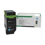 Afbeelding van Lexmark 75M20C0 toner cartridge cyaan (origineel) | LEX75M20C0