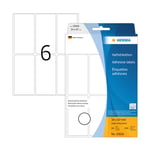 Afbeelding van Herma 10616 multifunctionele etiketten | verwijderbaar | 34 x 67 mm | wit | 144 etiketten | HER10616