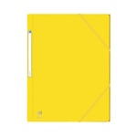 Afbeelding van Oxford 400126495 Eurofolio elastomap | A4 | karton | geel | 10 stuks | OXF400126495