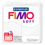 Afbeelding van Fimo 8020-0 klei soft | boetseerklei | wit | 57 gram | STA8020-0