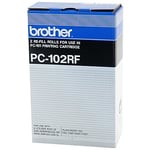 Afbeelding van Brother PC-102RF donorrol zwart 2 stuks (origineel) | BROPC-102RF