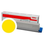 Afbeelding van OKI 47095701 toner cartridge geel (origineel) | OKI47095701