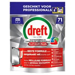 Afbeelding van Dreft All-in-One Platinum vaatwastabletten | Lemon | 77 tabs | QC-DR-08733