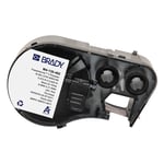 Afbeelding van Brady M4-130-492 FreezerBondz polyester labels zwart op wit | 20,99 mm x 9,53 mm (origineel) | BRAM4-130-492