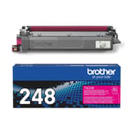 Afbeelding van Brother TN-248M toner cartridge magenta (origineel) | BROTN-248M