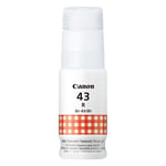 Afbeelding van Canon GI-43R inktfles rood (origineel) | CANGI-43R