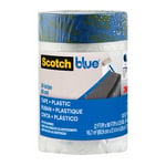 Afbeelding van ScotchBlue voorgetapete schildersfolie | navulling | blauw | 60.9 cm x 27.4 m | 3M7100197950