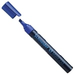 Afbeelding van Schneider 233 permanent marker | blauw | schuine punt | 1-5 mm | SCHN-233BLAUW