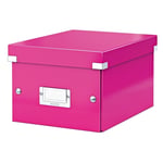 Afbeelding van Leitz 6043 WOW opbergdoos | roze metallic | klein | LEI60430023