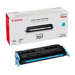 Afbeelding van Canon 707 toner cartridge cyaan (origineel) | CANCRT707C