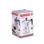 Afbeelding van Pedrini 9083-3 espresso koffiemaker | 3 kopjes | aluminium | zilver | PED9083-3