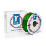 Afbeelding van REAL 3D Filament PETG 1,75 mm Groen Transparant (1 kg) | 3DREALPETG175-2007