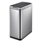 Afbeelding van EKO Recycle Phantom Sensor duo afvalemmer (2 x 20 liter, mat RVS) | EK240NA7133