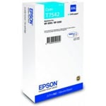 Afbeelding van Epson T7542 inktcartridge cyaan extra hoge capaciteit (origineel) | EPST754240