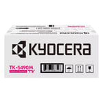 Afbeelding van Kyocera TK-5490M toner cartridge magenta hoge capaciteit (origineel) | KYOTK-5490M