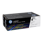 Afbeelding van HP 305X (CE410XD) toner cartridge zwart 2 stuks (origineel) | HPCE410XD
