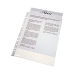 Afbeelding van Esselte 16690 showtas | transparant generfd | A4 | 11-gaats | 38 micron | 100 stuks | ESS16690