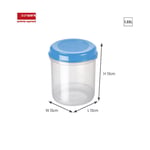 Afbeelding van Sunware Club Cuisine voorraadbus | transparant/blauw | 1,25 liter | SUN07801263