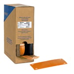 Afbeelding van Brady BM-25x75-7643-OR polyurethaan tags oranje | 25 mm x 75 mm (origineel) | BRABM-25X75-7643-OR