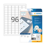 Afbeelding van Herma 8832 inkjet etiketten | A4 | 30,5 x 16,9 mm | wit | 2400 etiketten | HER8832